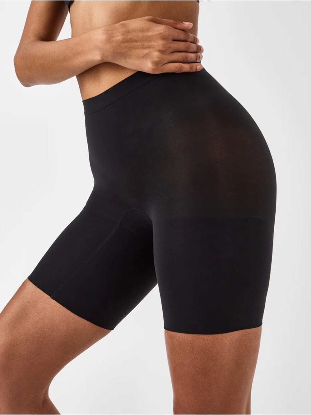 SPANX Thinstincts Mid-Thigh Shapewear Shorts Black NWT Size 1X